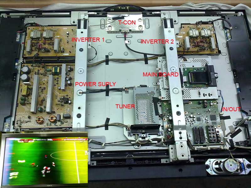 Averia Sony KDL52W3000